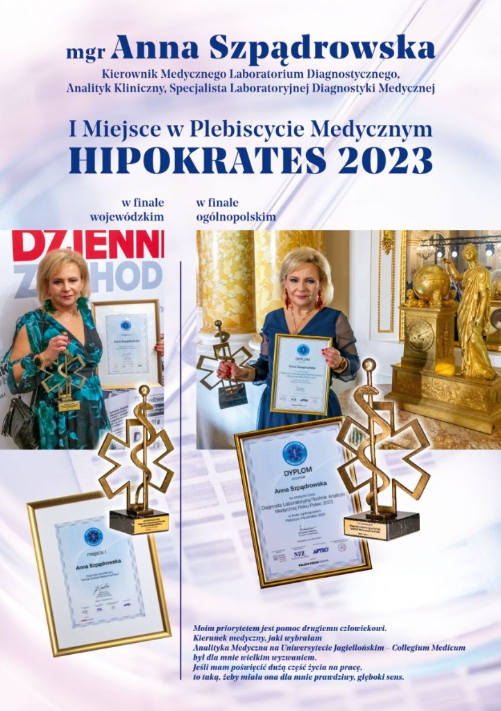 Anna Szpądrowska - Diagnosta Roku 2023